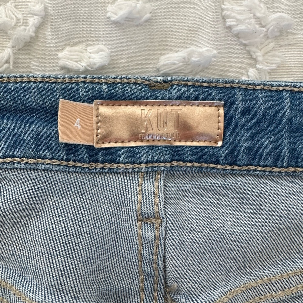 Kut from the Kloth Light Wash Ankle Jeans